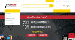 Desktop Screenshot of printerbazaar.com